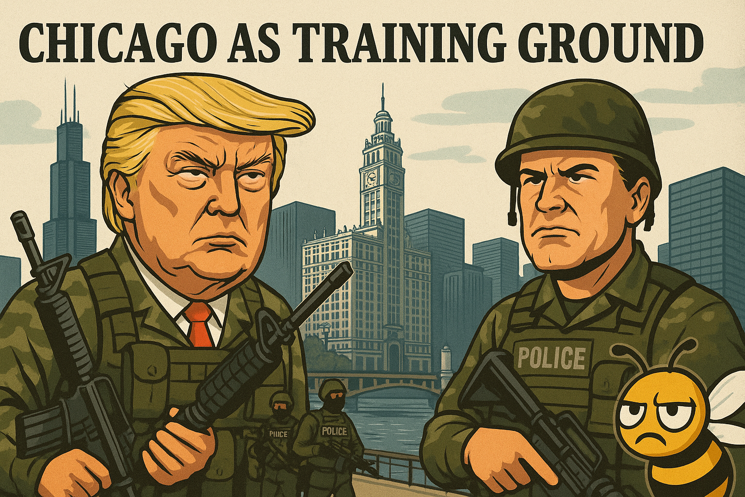 Chicago as Training Ground: A Federal Dress Rehearsal in Urban Camouflage