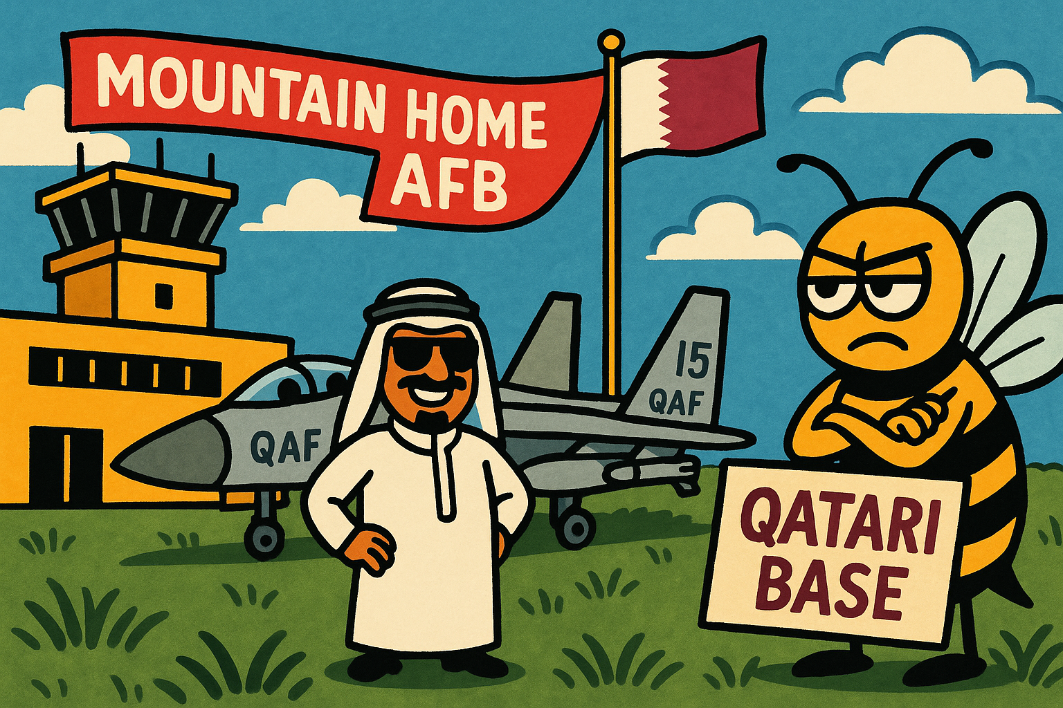 The Sheikhs of Idaho: How We Accidentally Let Qatar Build a “Not-a-Base” Base in the U.S.