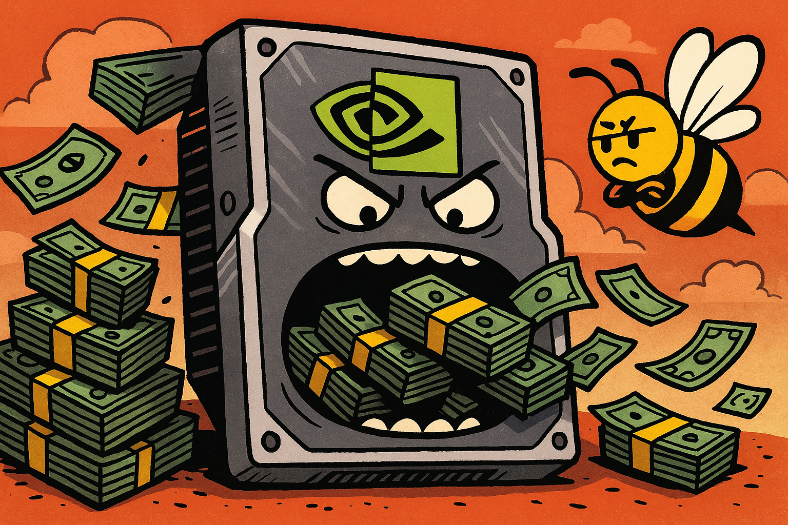 The AI Bubble Is Eating the Economy Alive (and Still Asking for Dessert)