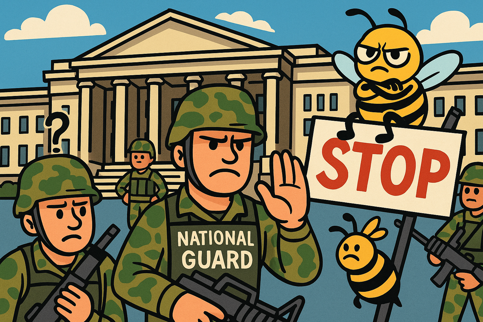 The Courts Remind Trump: You Can’t Patrol Someone Else’s Streets