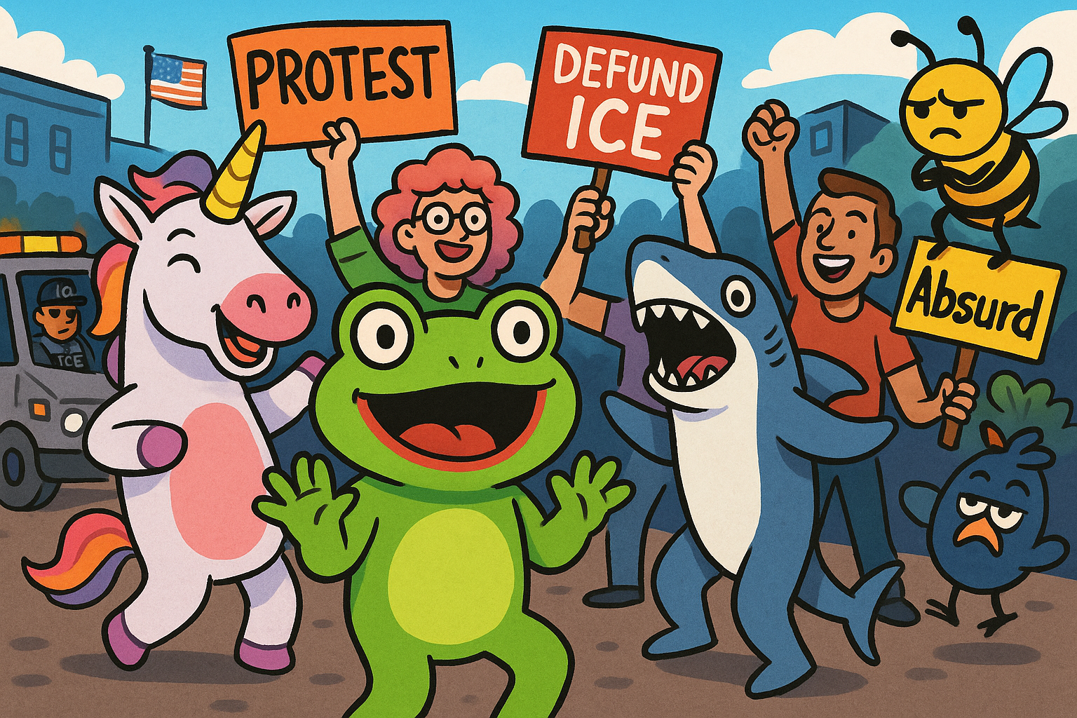 Portland: The Revolution Will Be Choreographed And Feature a Frog