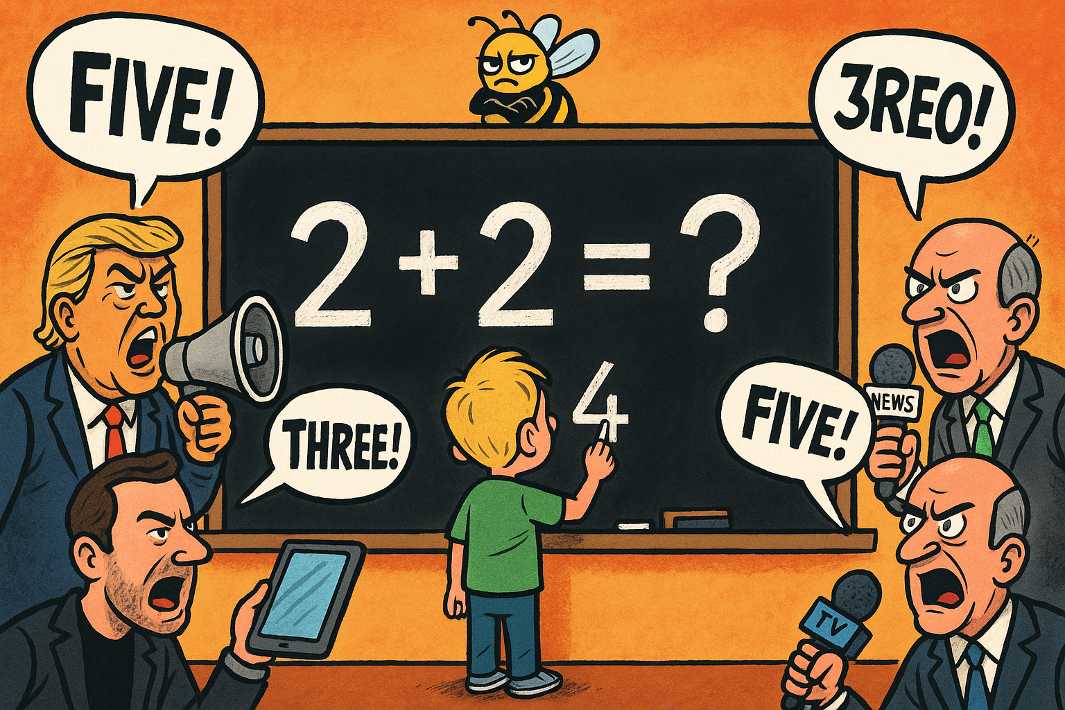 Orwell Meets New Trump Reality: 2 + 2 = Whatever the Algorithm Says