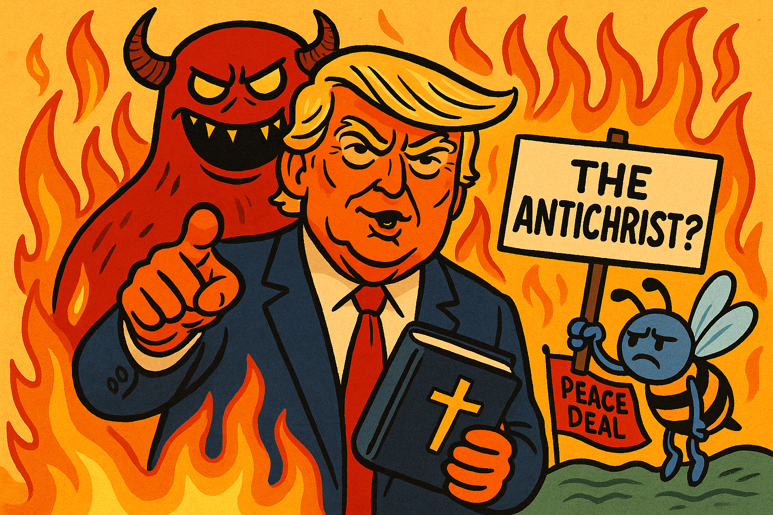 When the Cult of Personality Goes Biblical: Trump as the Antichrist (From An Atheist Who Doesn’t Believe in Such Things)