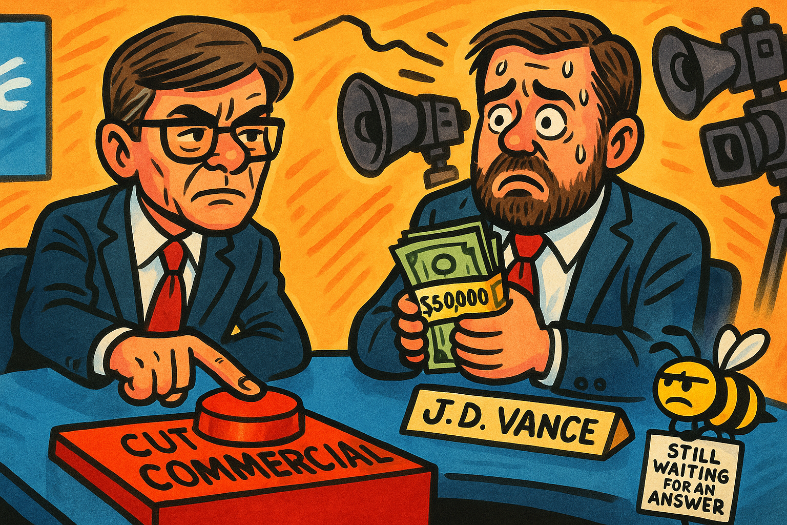 JD Vance and George Stephanopoulos: Cut to Commercial The New Language of Transparency