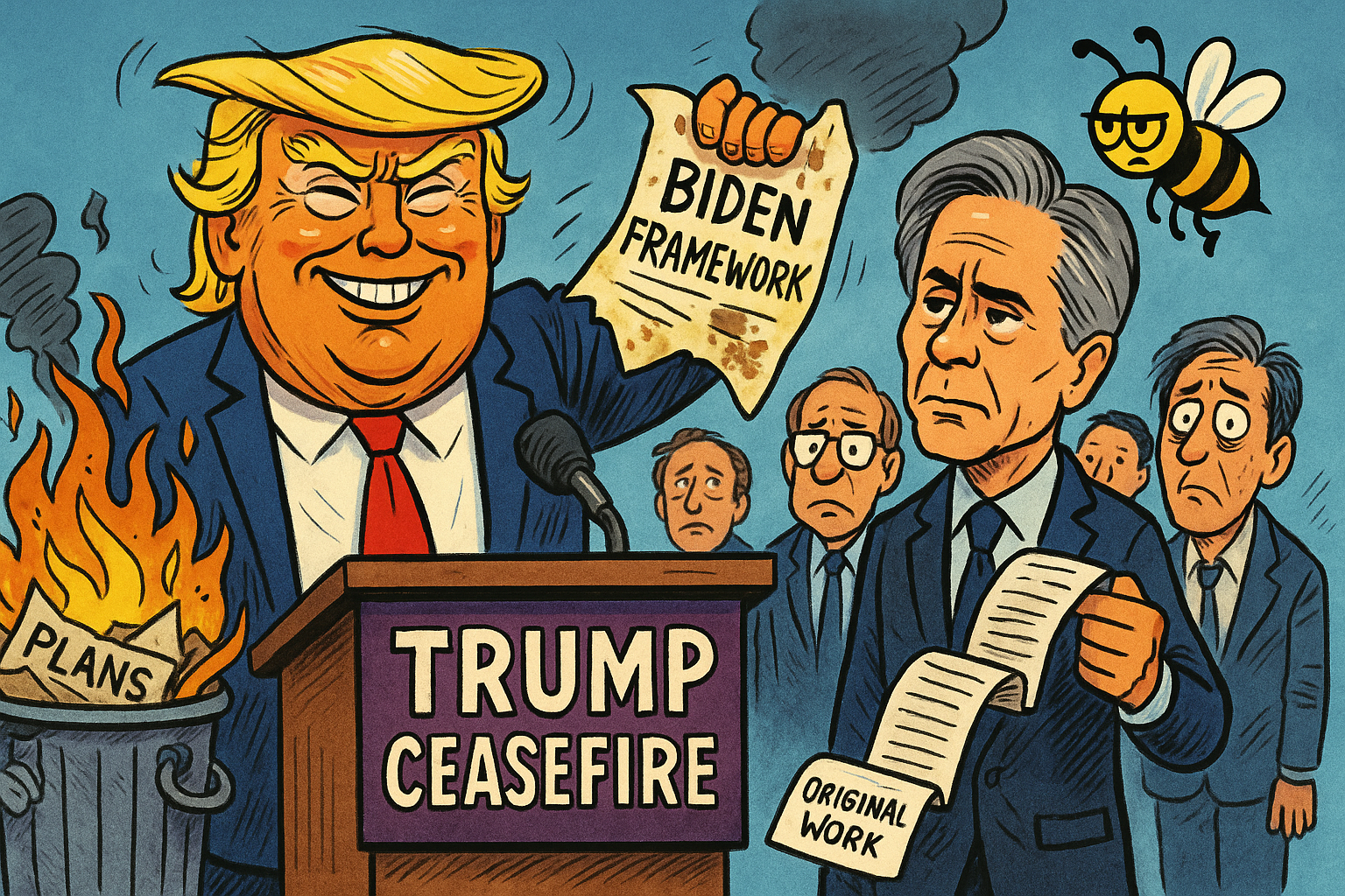 Trump’s The Art of the Steal: Biden Got 105 Israeli Hostages Released With First Ceasefire