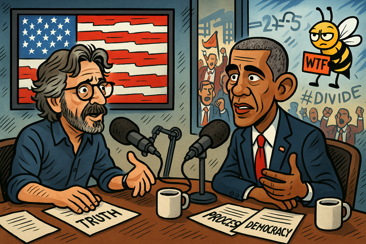 The Last WTF: Marc Maron, Barack Obama, and the Funeral for American Adulthood