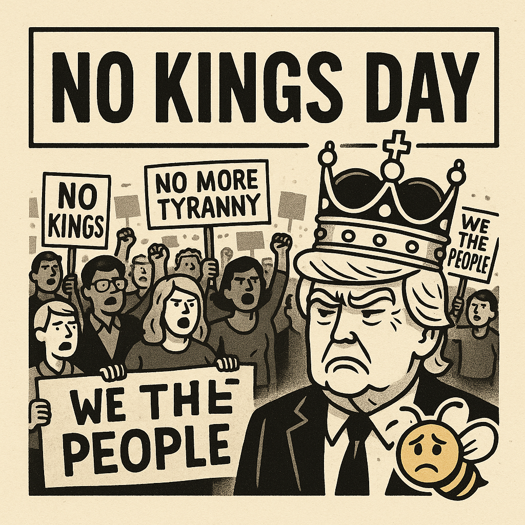 No Kings Day: America’s Most Patriotic Middle Finger