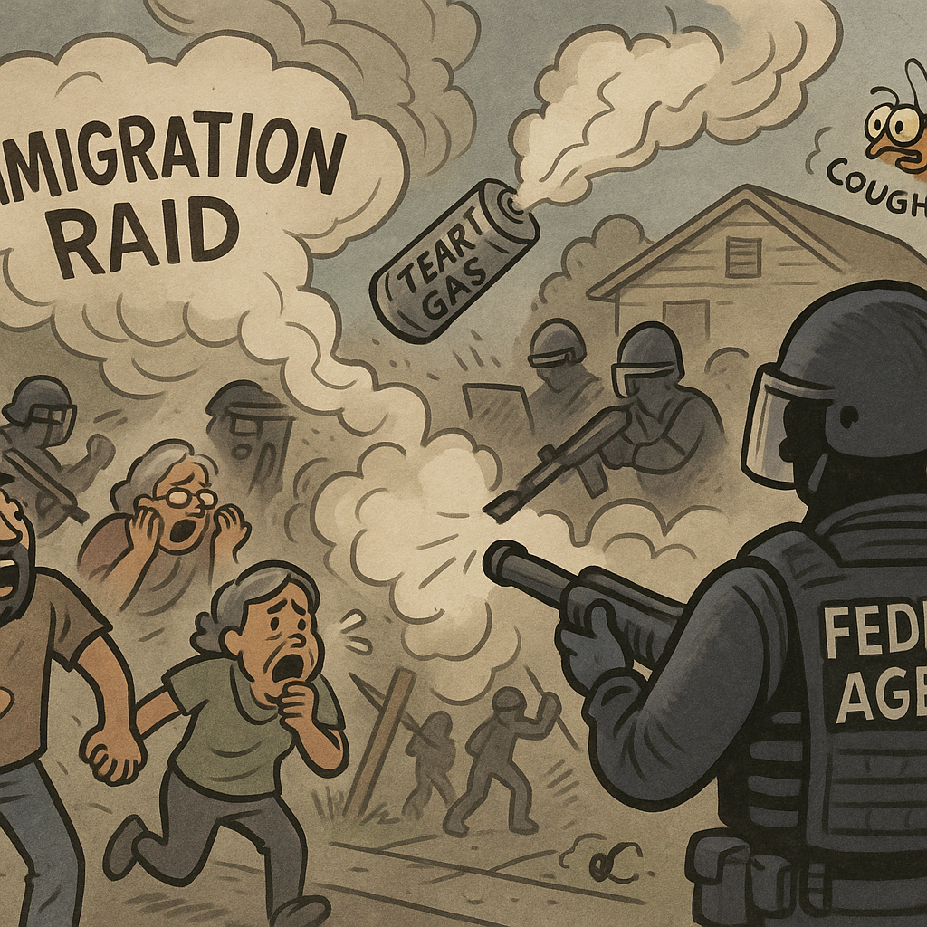 The Land Of The Free-Fire Zone: AMERICA’S NEW FEDERAL STREET THEATER