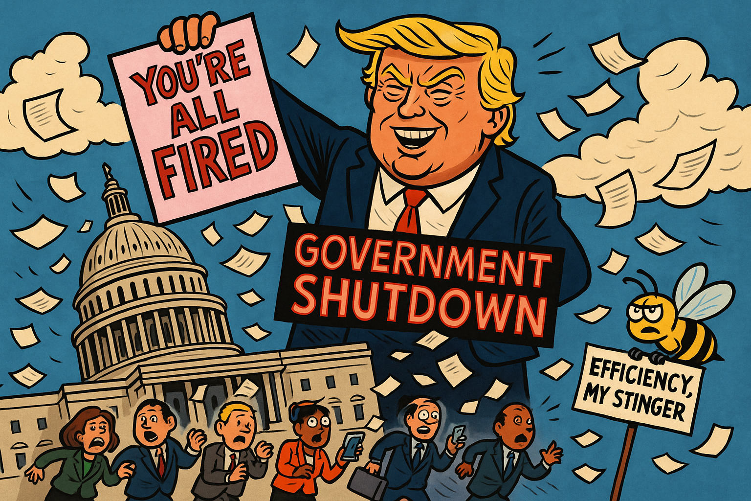 Shutdown Theater: When Trump Decided the Government Works Better Without Workers