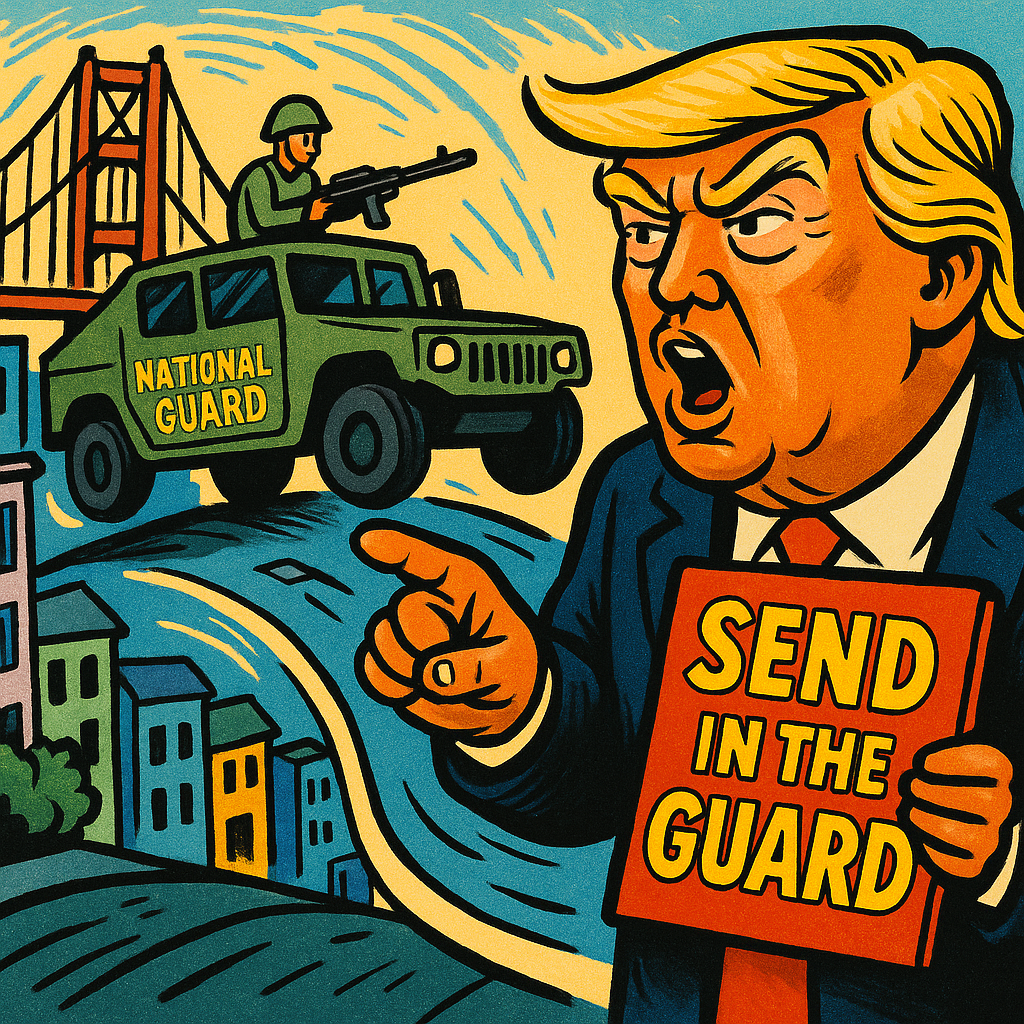 The Great San Francisco Photo Op: Trump Plans His Next ICE Invasion