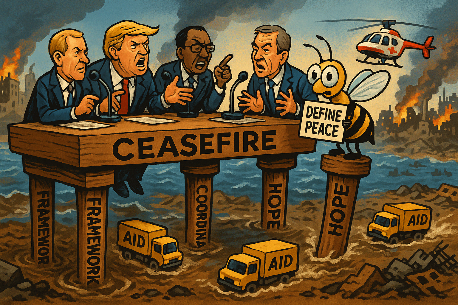 Trump’s Failing Ceasefire That’s Cosplaying As A Peace Plan