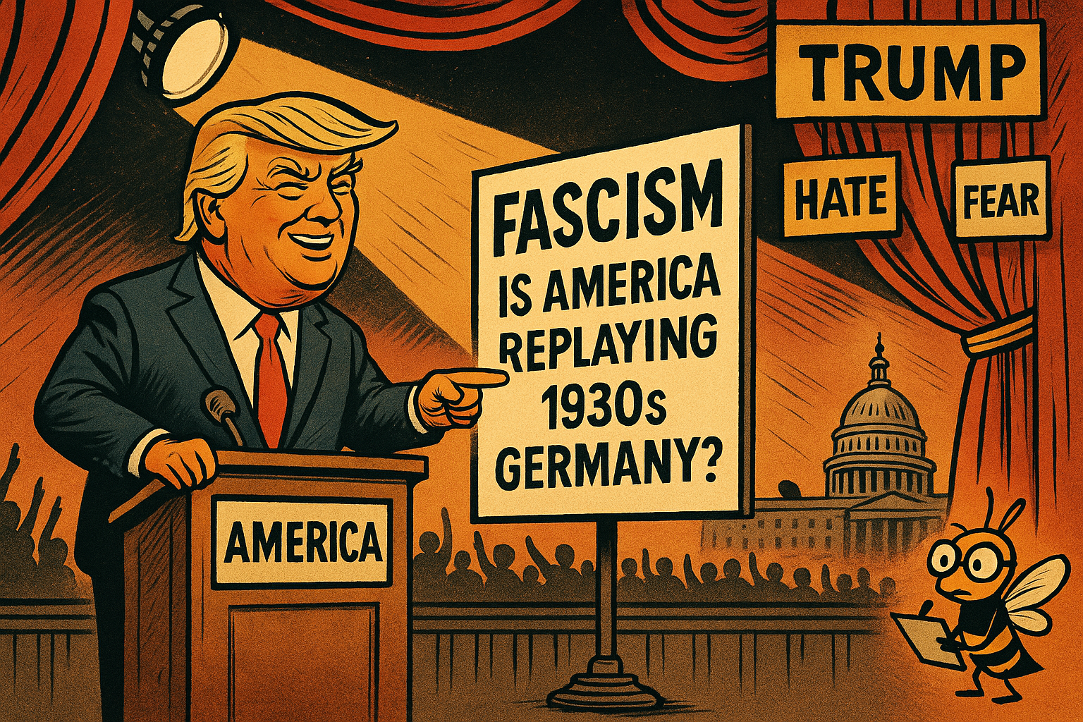 Is America Replaying 1930s Germany? Trump, Fascism, and the Creep We Pretend Not to See