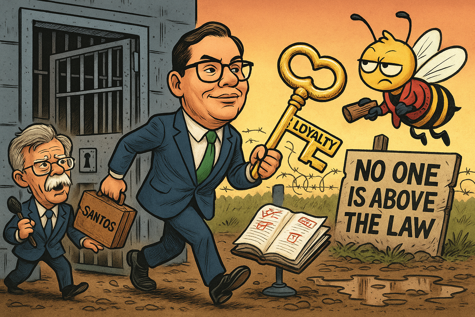 The Church of Selective Justice: Saint George of Santos and the Gospel of Trumpian Mercy