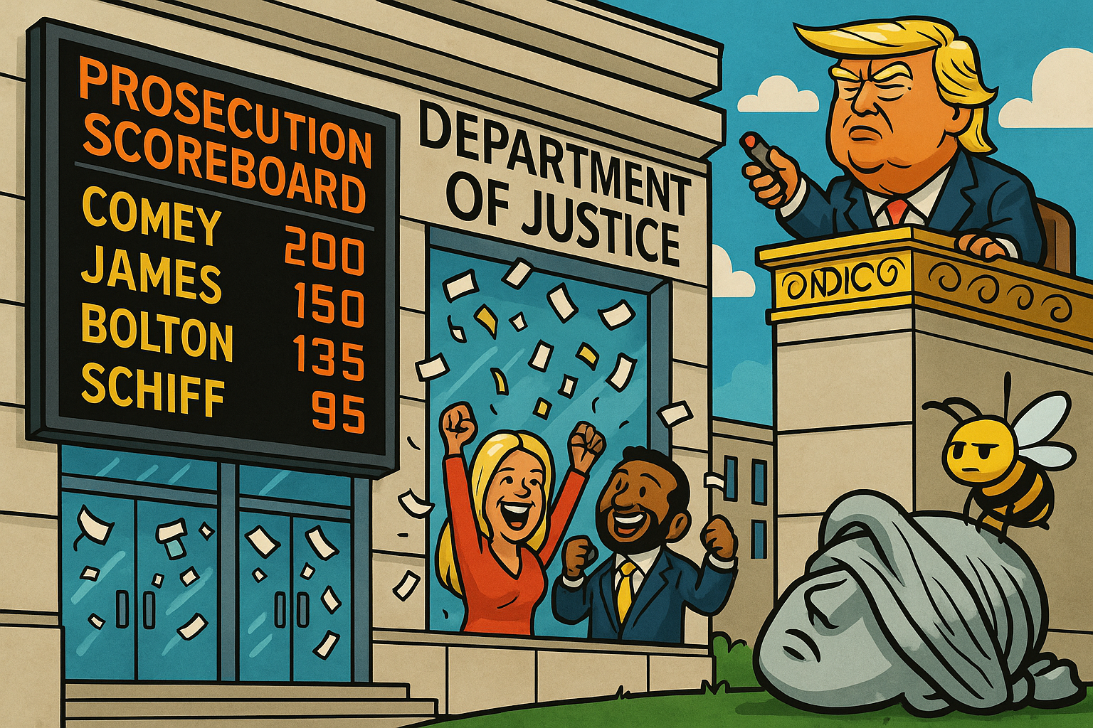 Trump Justice Department’s Loyalty Program: Prosecuting Critics for Points