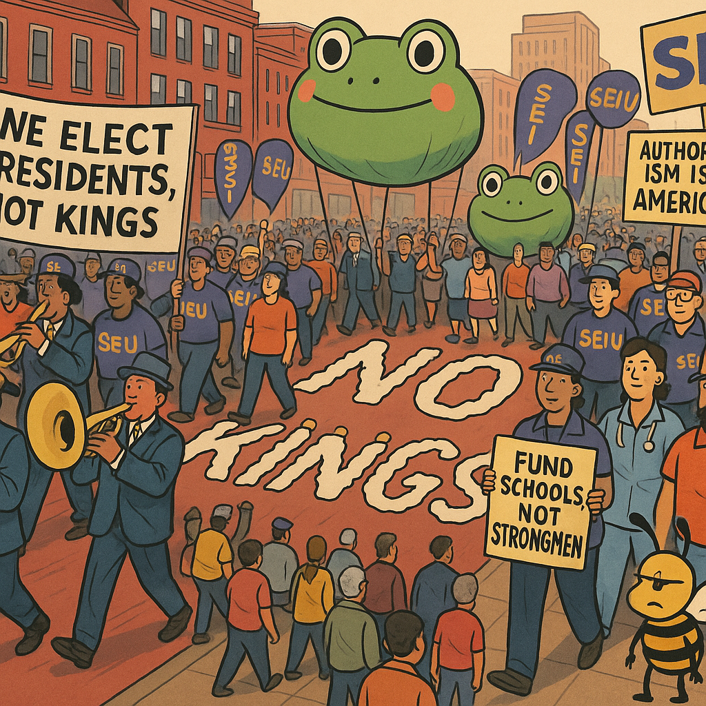 No Kings Day: America Remembers We Do Not Bow To Authoritarian Rule