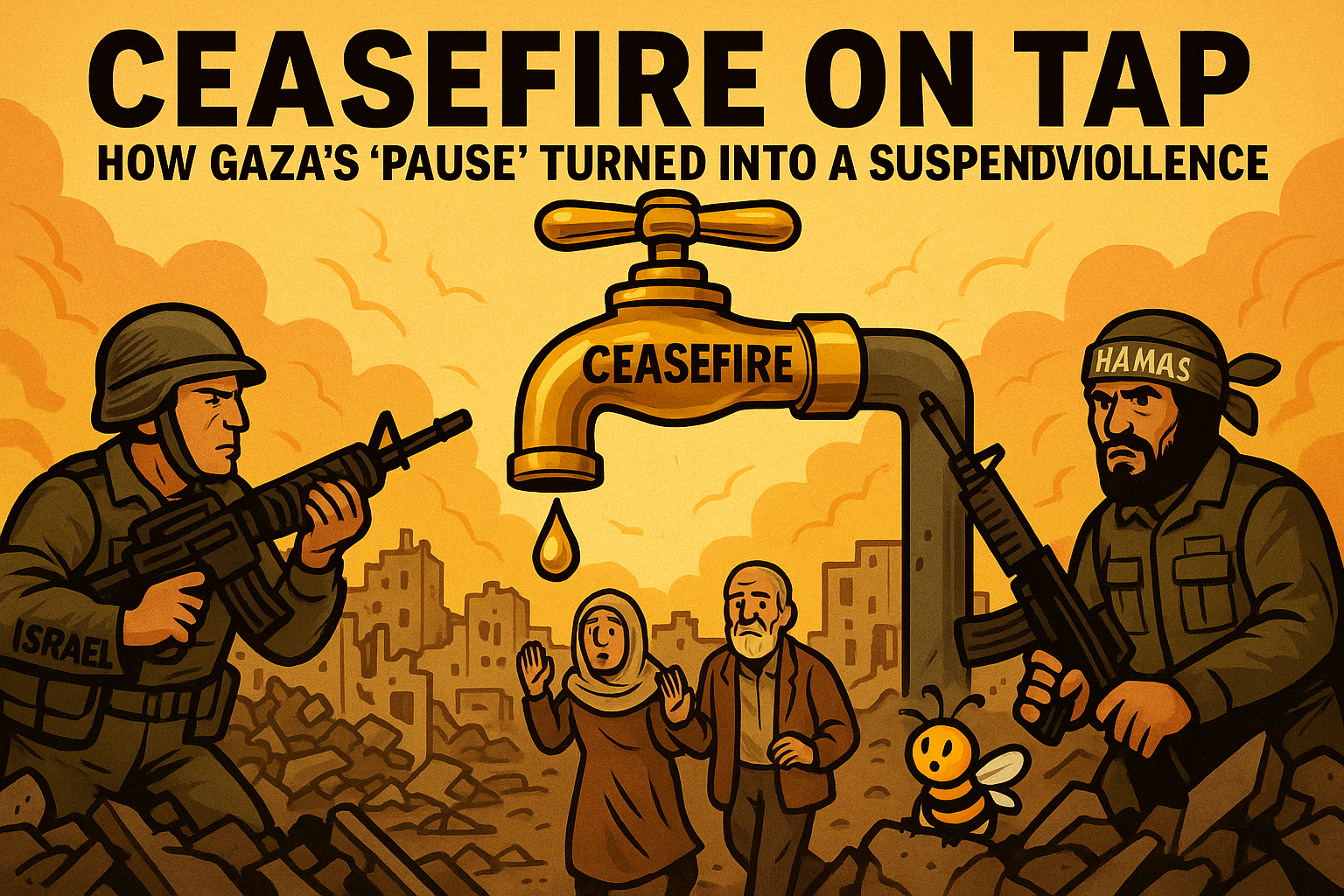 Ceasefire on Tap: How Gaza’s “Pause” Turned Into a Sistema of Suspended Violence