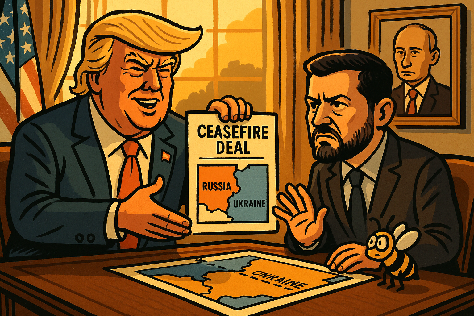 Make a Deal or Do Nothing: Trump Offered Ukraine a Vacation Plan Instead of Victory