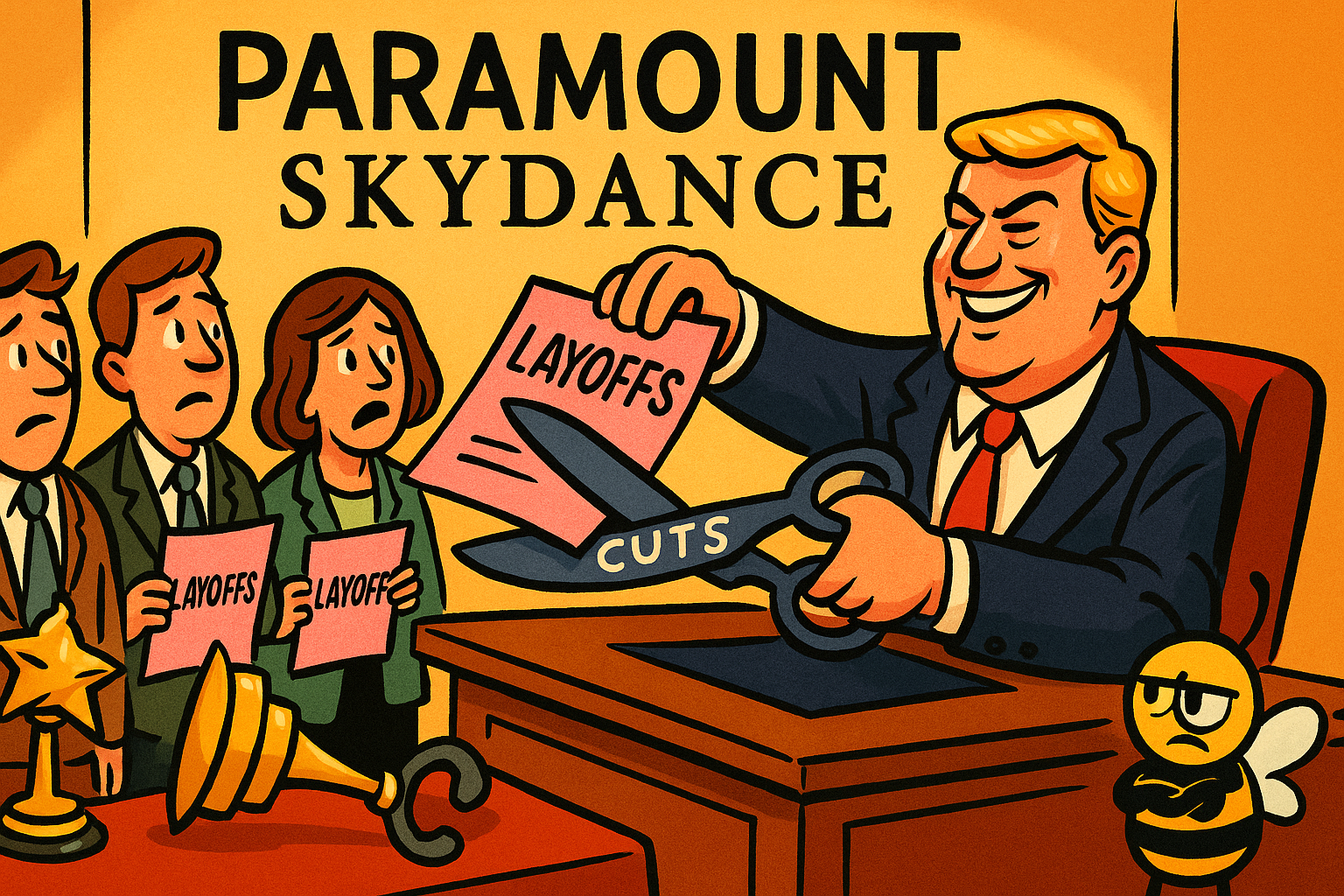 Blood, Synergy, and Severance: How Paramount Skydance Turned Layoffs Into a Business Model