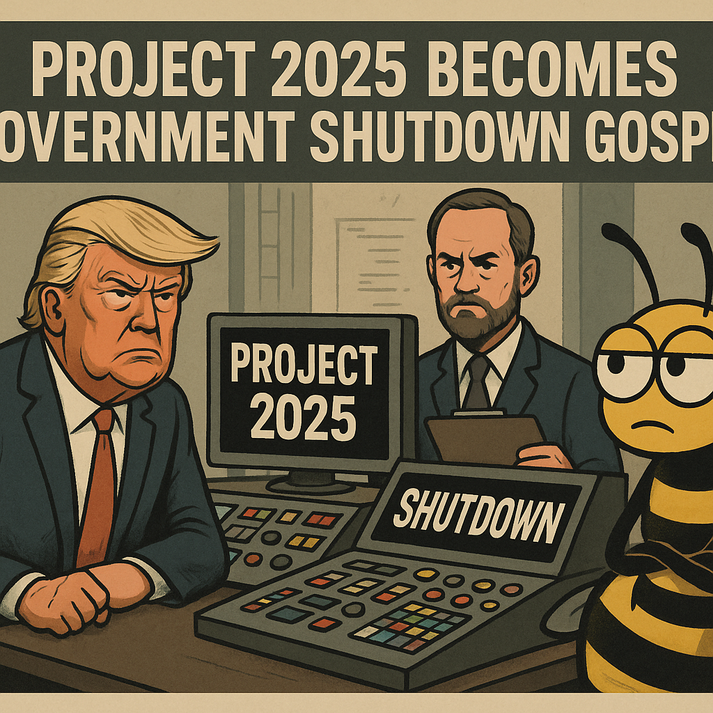 Project 2025 Becomes Government Shutdown Gospel