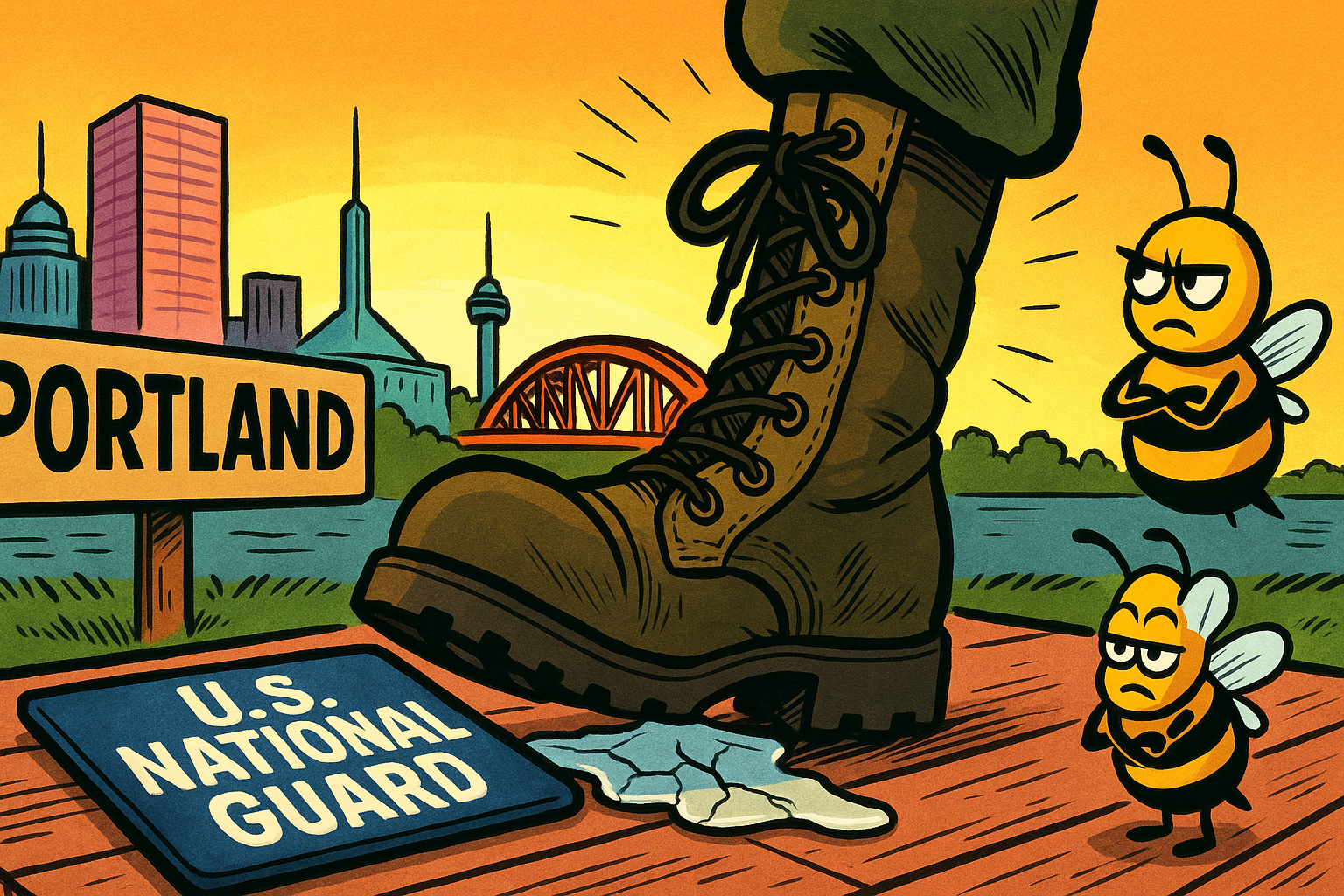 Law and Disorder Portland Edition: The Boots Are Coming From Inside The Country