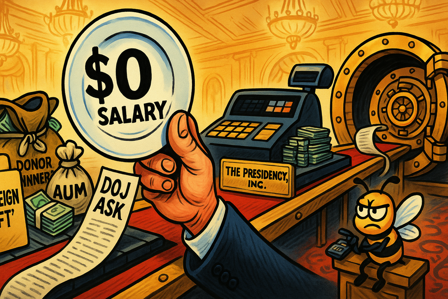 Grift Nation: Inside the Cash Streams of a $0 Paycheck Trump Presidency