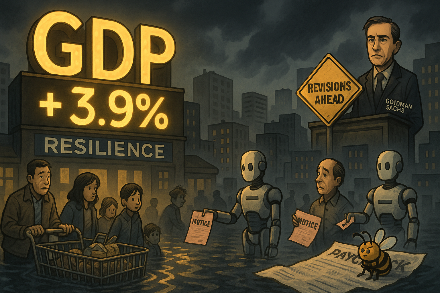 The Mirage Economy: When the GDP Grows but Nobody Hires
