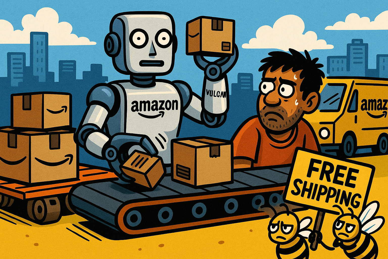Amazon To Cut 600,000 Jobs: When They Offer You a Robot Berserker for Free Shipping
