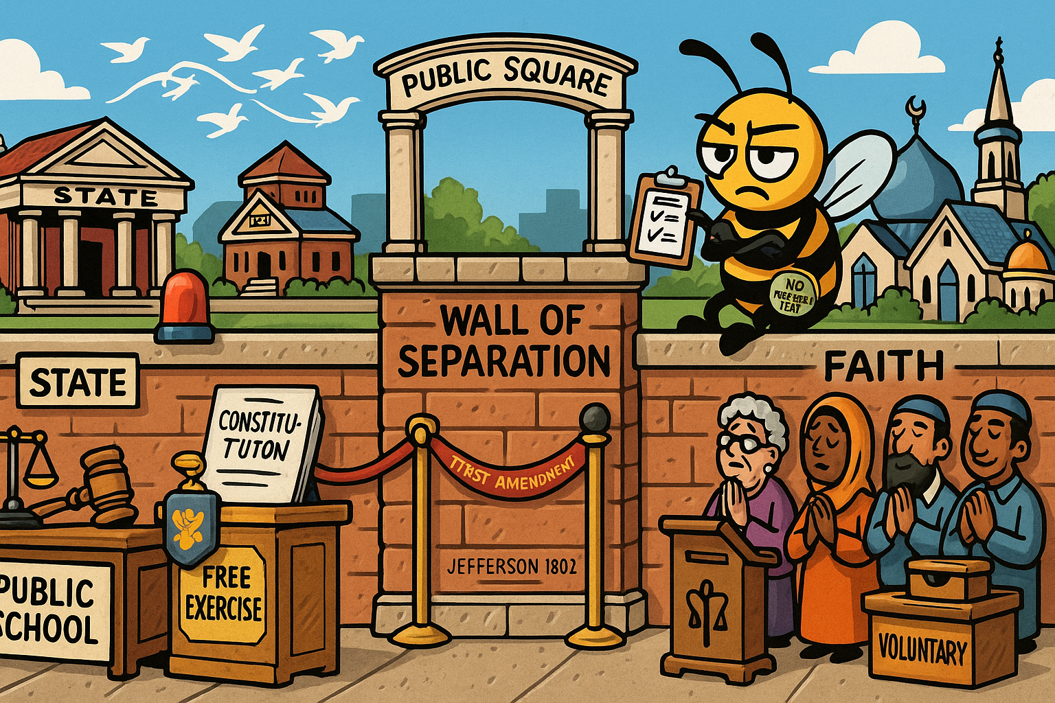 Theocracy Is So 1095 AD: Why I Defend Your Right to Pray So I’m Free Not To