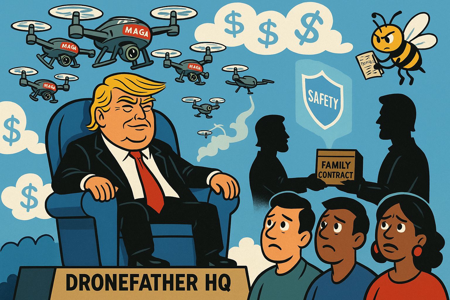 The Dronefather: How Trump Turned the Sky into a Family Business