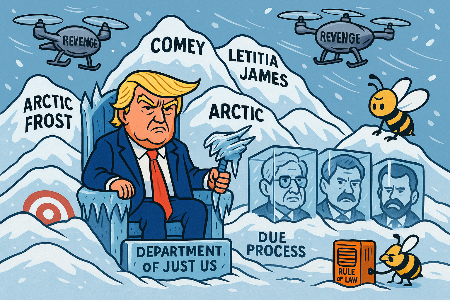 Arctic Frostbite: How Trump’s DOJ Turned Revenge Into a Branch of Government