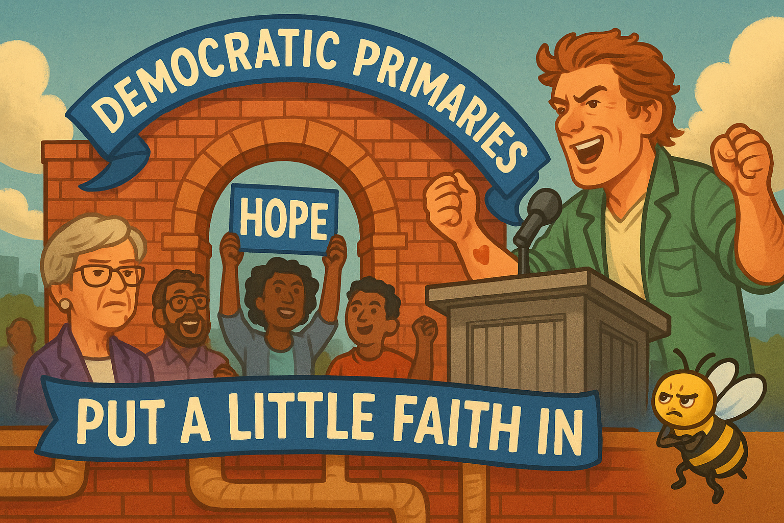 Democrats Don’t Need a Savior. We Need to Stop Suffocating Hope