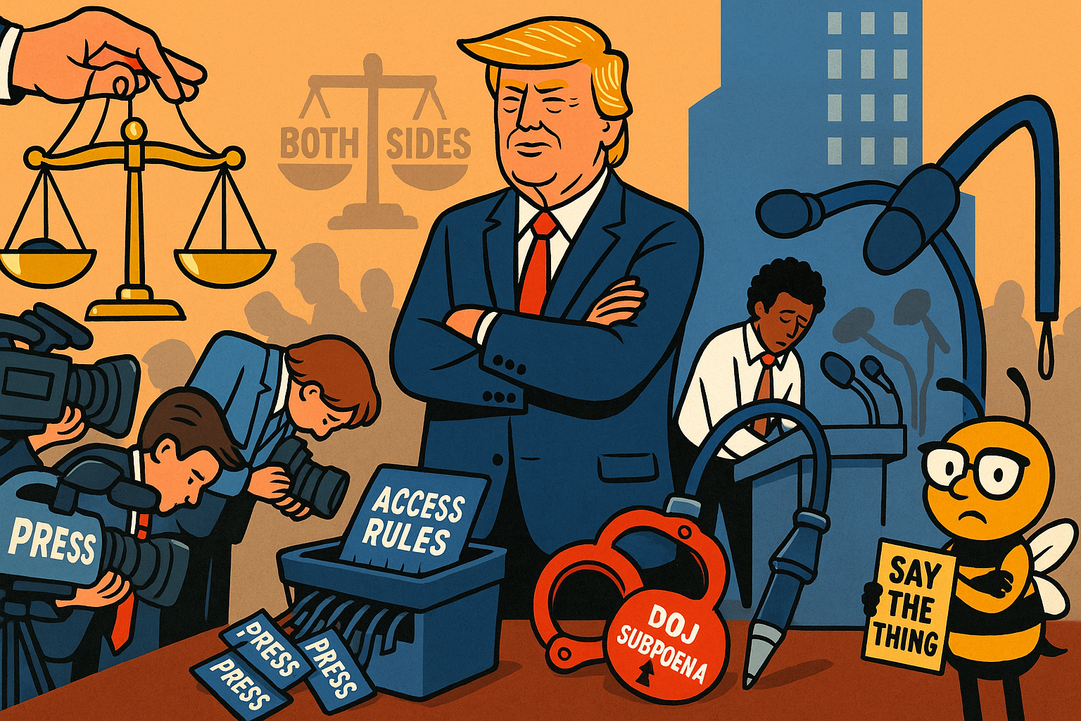 Trump’s Biggest Win Isn’t in Court It’s in the Newsroom