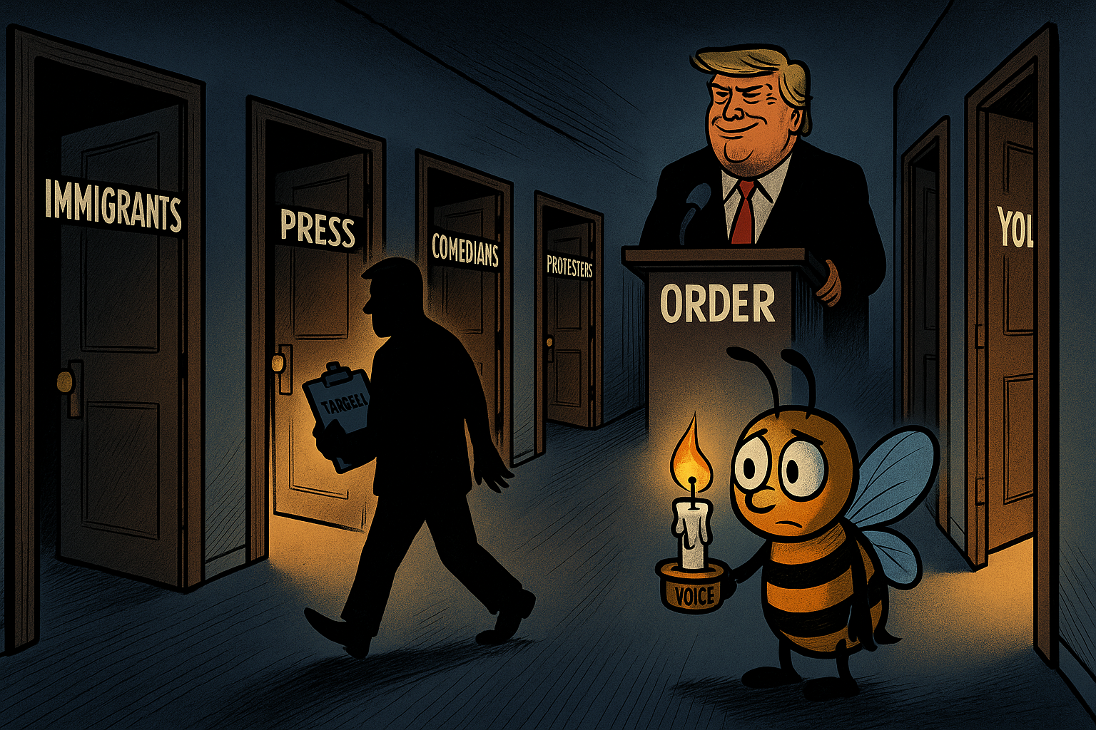 First They Came for the Punchlines: A Modern Adaptation for the Age of Selective Outrage