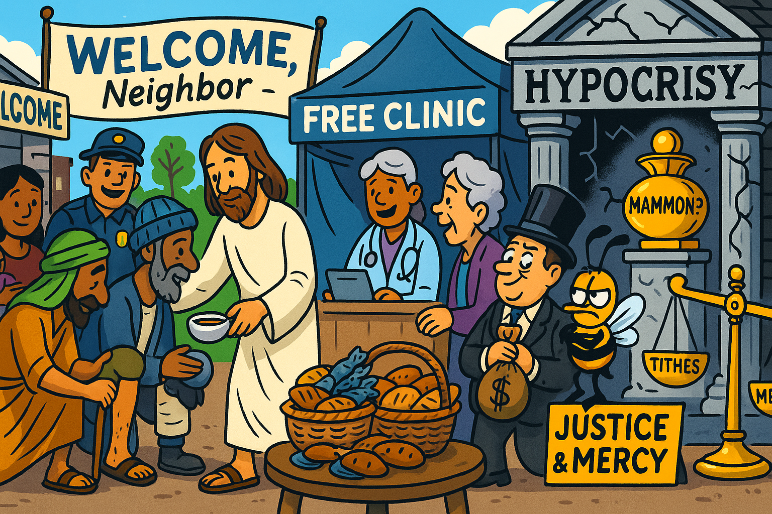 What If Jesus Voted? Immigration, Healthcare, and Feeding the Hungry Would Win