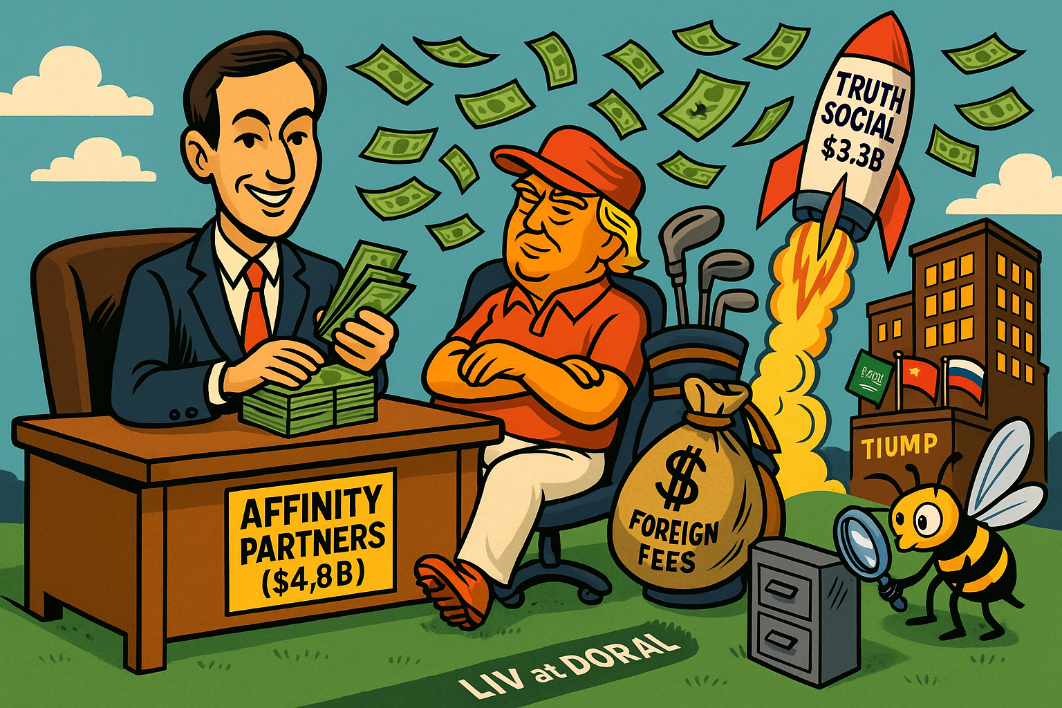 Sudden Silence From Hunter Biden Outrage: How the Trumps Turned Public Office into Private Equity