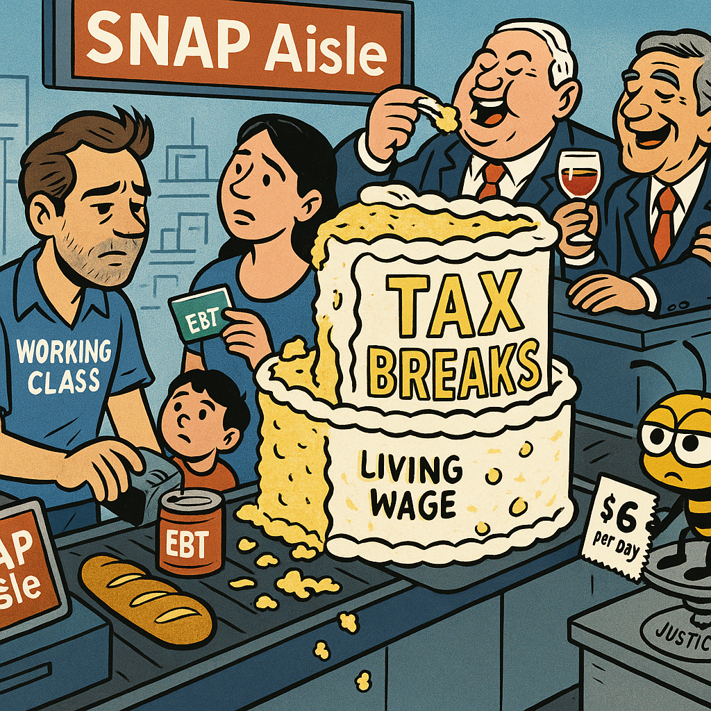 Eat the Rich, Not the Ramen: America’s Favorite Pastime of Blaming Hungry People on SNAP for Being Poor