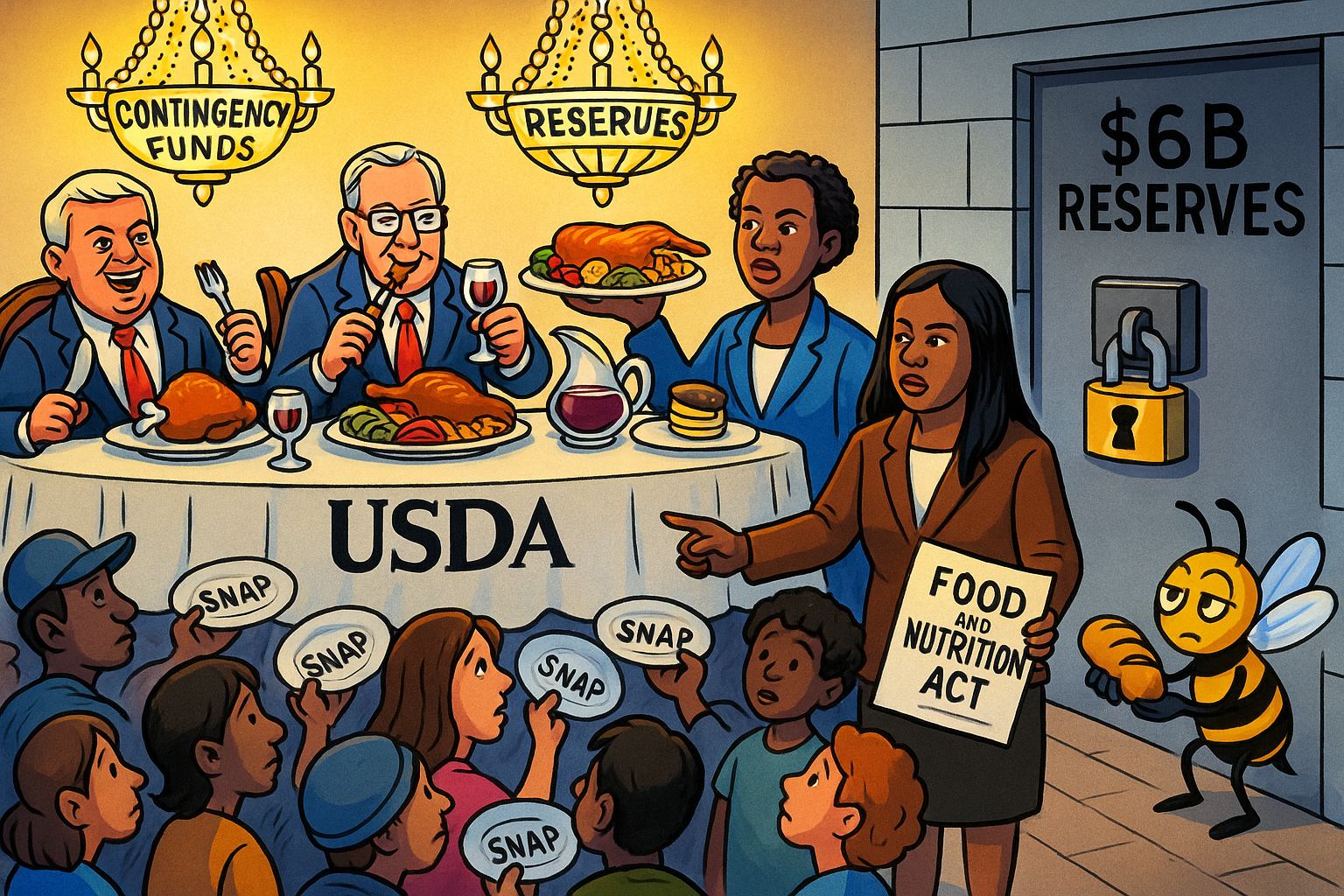 The Hunger Games: Trump Edition — How to Manufacture a SNAP Crisis in Three Easy Bureaucratic Steps