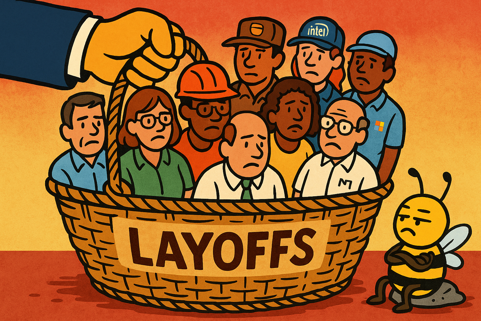 Welcome to the Golden Age of Layoffs: Where Jobs Go to Die and Stocks Go to Heaven