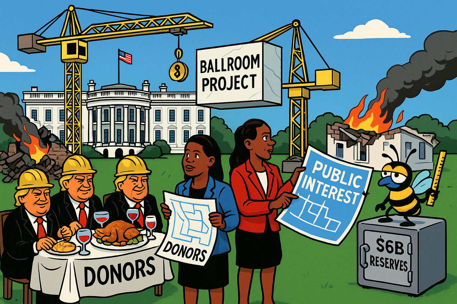 Making America Gaudy Again: Trump Dismisses U.S. Commission of Fine Arts To Green Light Mussolini DC Program