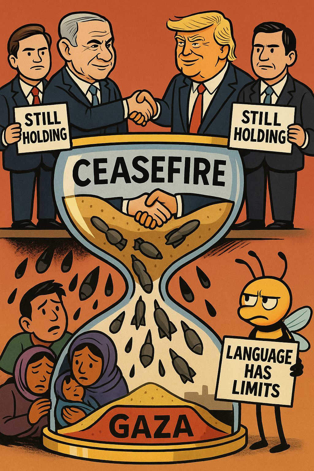 The Ceasefire That Fired Back: We’re Totally Surprised….it lasted this long