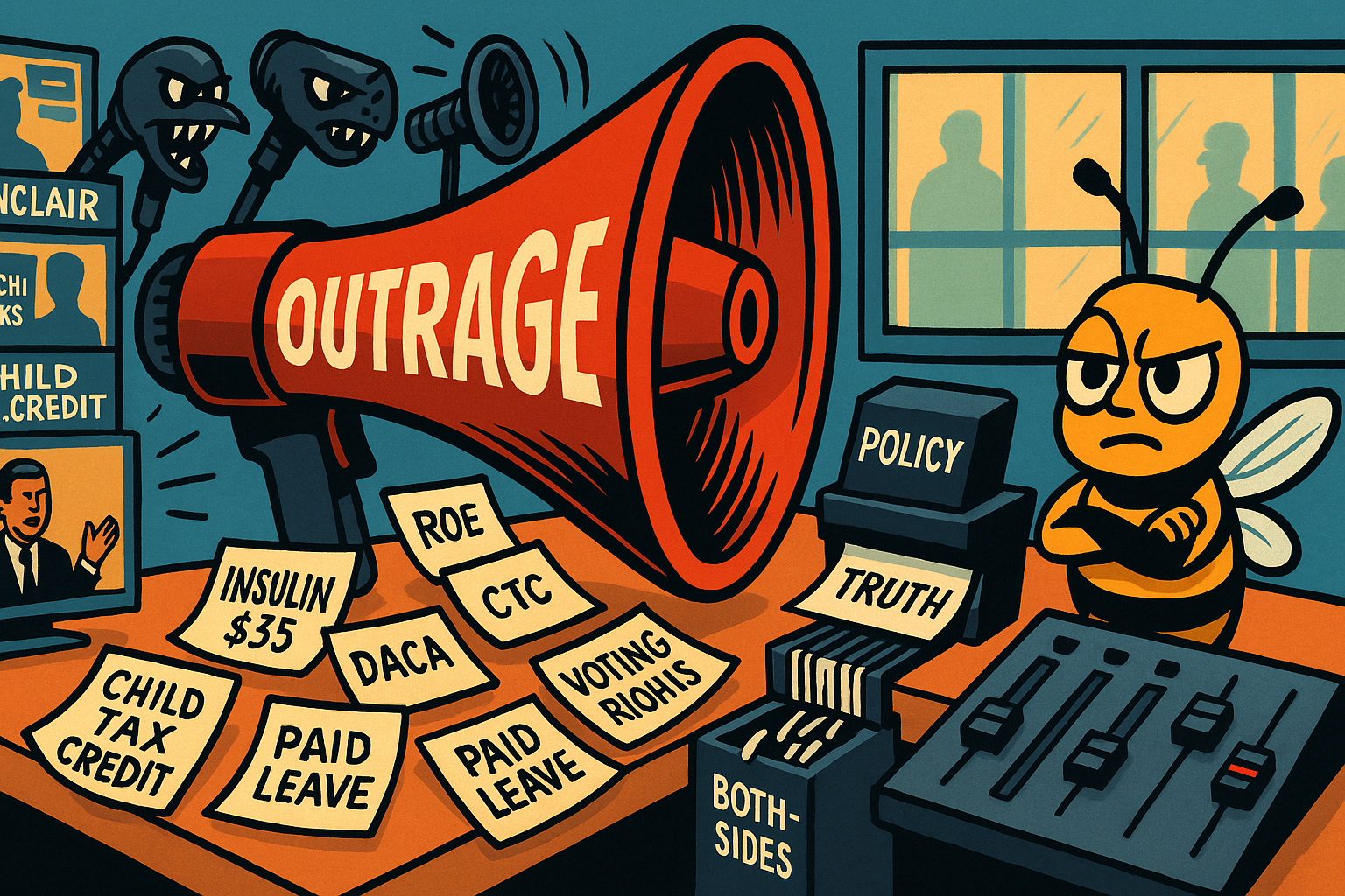 America Wants This, Fox Sells That: The Real Majority vs the Minority Megaphone