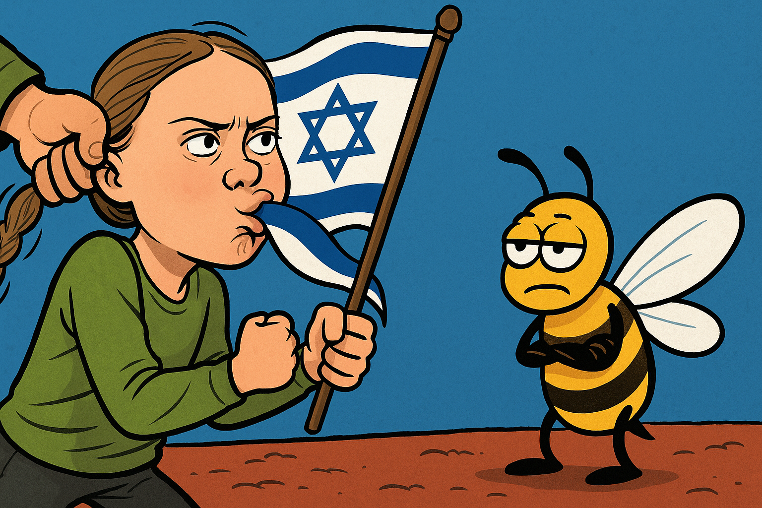 When A Flag Becomes a Leash: Greta Thunberg Allegedly Abused In Israeli Custody