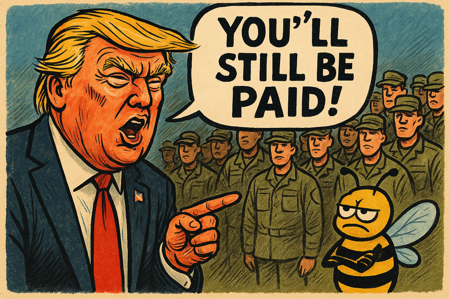 “You’ll Still Be Paid”—But the Pentagon Says Nope: The Trump Shutdown Delusion