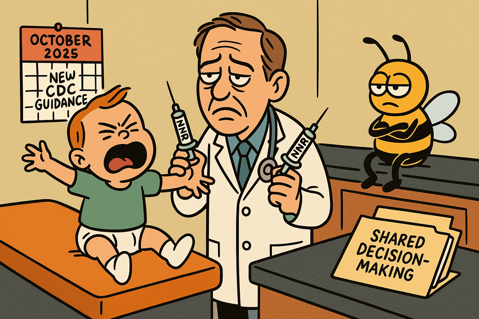 CDC Throws Out the Blanket, Hands You a Needle and a Therapist Instead