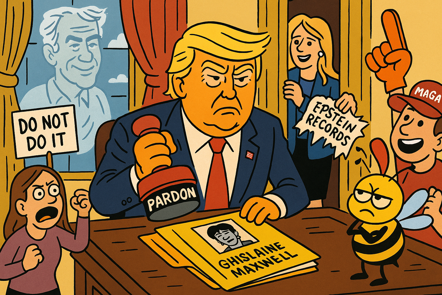 The Art of the Pardon: Trump, Maxwell, and the Cult of Selective Mercy