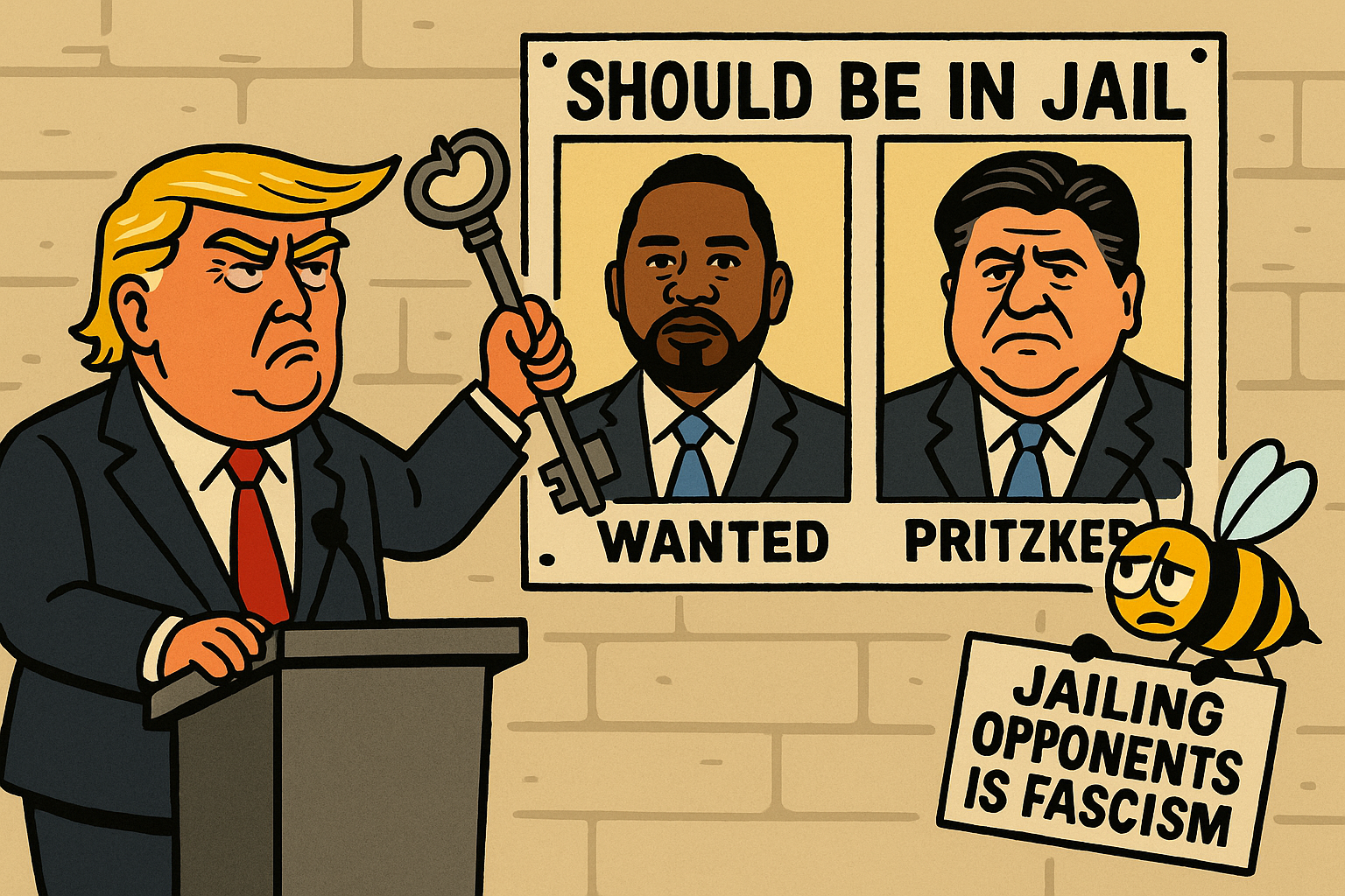 Trump’s Jail Talk: When Presidents Play Sheriff of Dissent