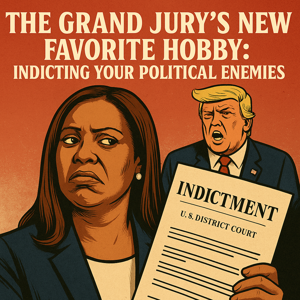Trump Administration’s New Favorite Hobby: Indicting Your Political Enemies (Now Featuring Letitia James)