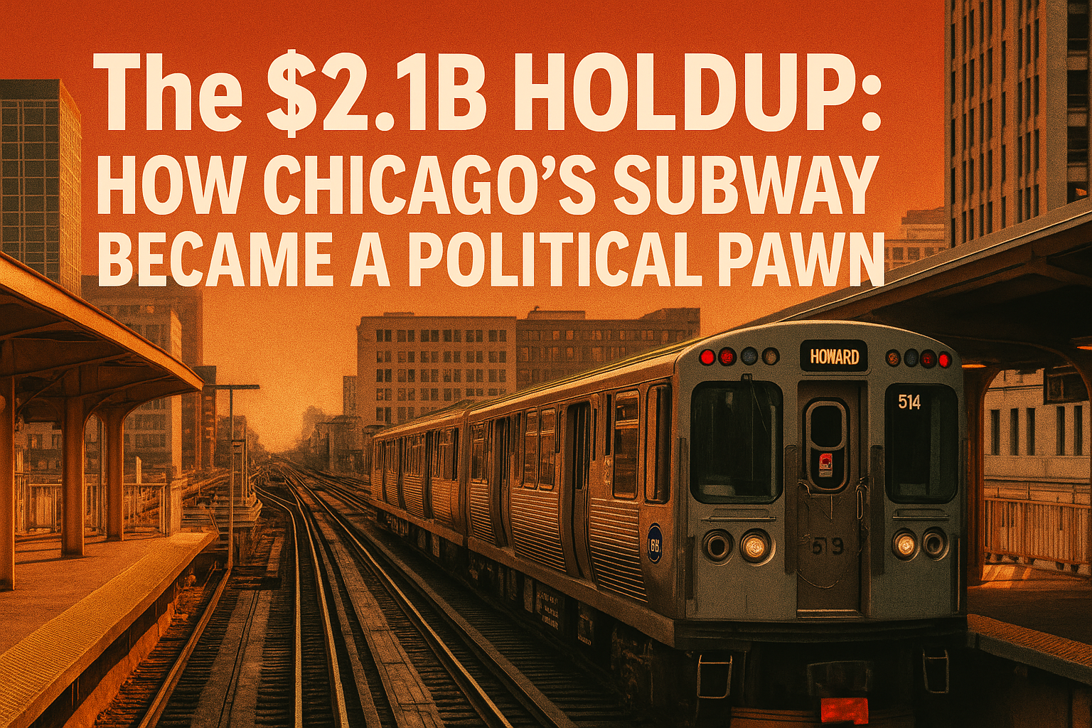 The $2.1 Billion Hold: How Chicago’s Subway Became a Political Pawn