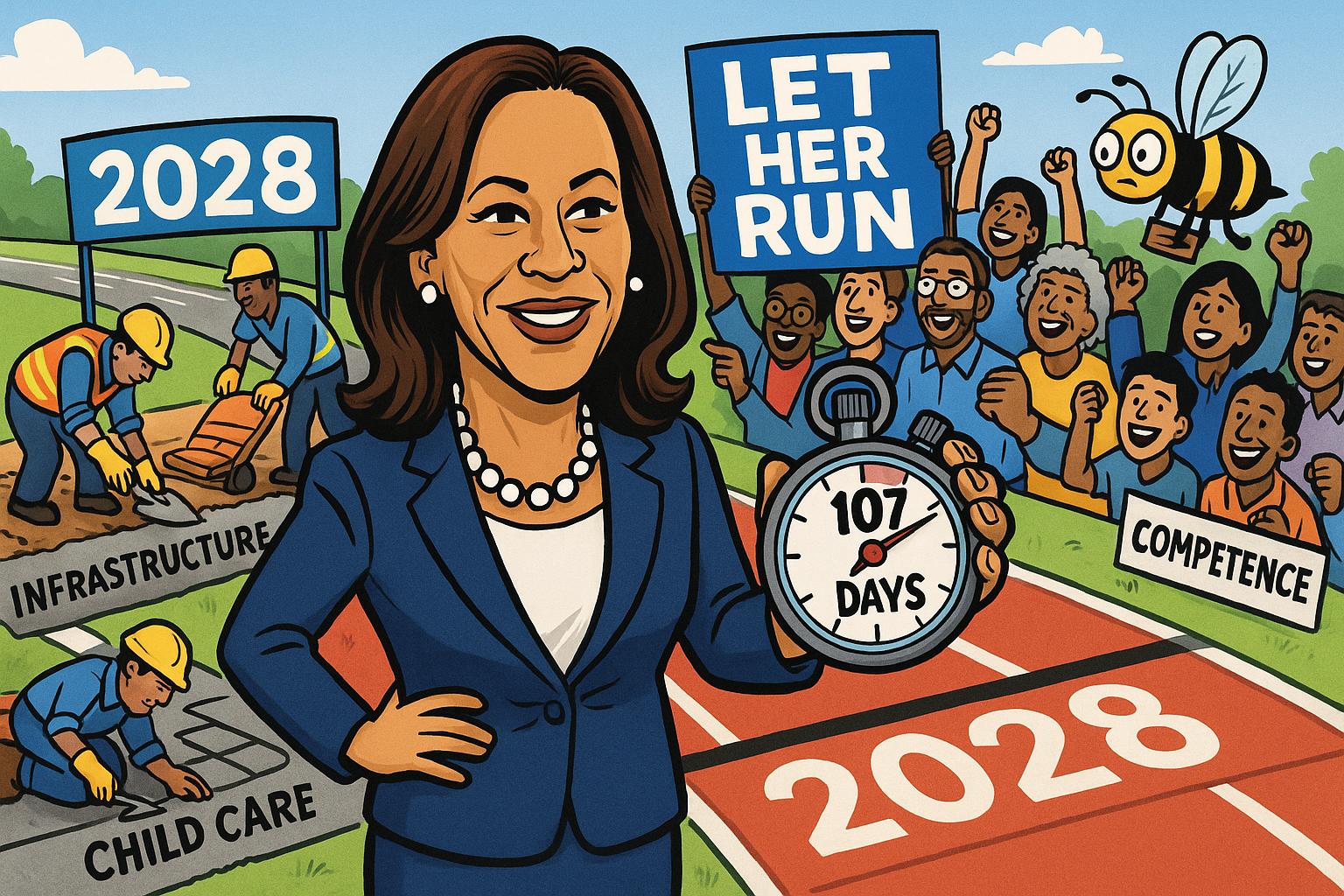The Case for Kamala Harris: The 107-Day Trial, the Lost Race, and Why 2028 Could Be Her Full Shot