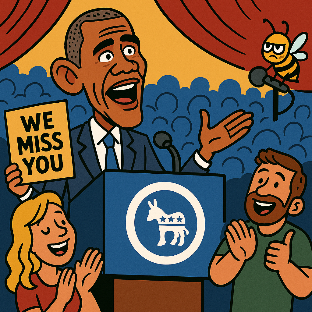 When the Substitute Teacher Runs the School: Obama’s Return and the Democrats’ Echo Problem